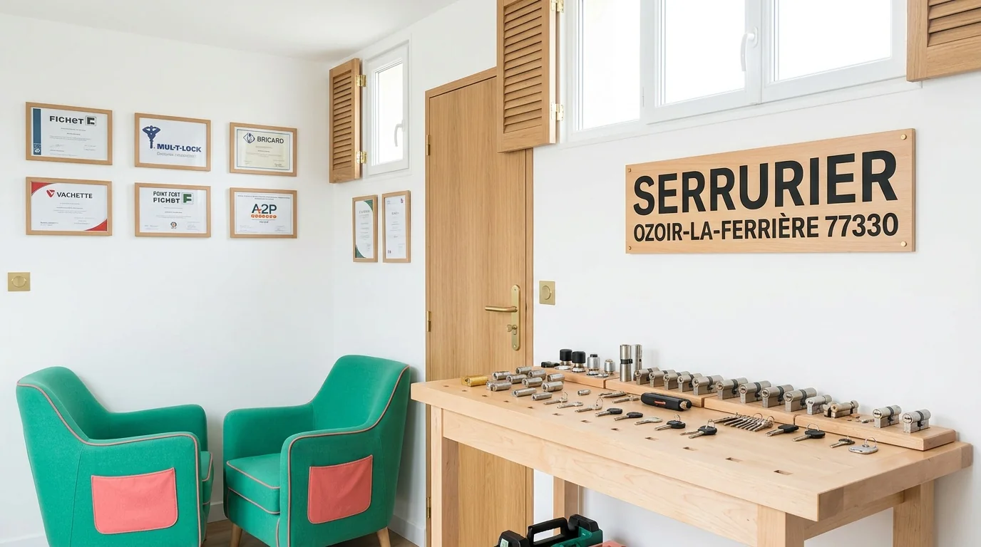Atelier Serrurier Ozoir-la-Ferrière · côté forêt